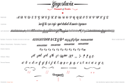 Yugoslavia -calligraphic-, a Script Font by deFharo (Thumbnail 3 of 5)