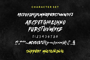Wild Wolf - Brush Font, a Font by Burhan Afif (Thumbnail 7 of 8)