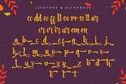 Fariste Qlark - Handwritten Font, a Script Font by StringLabs (Thumbnail 8 of 10)