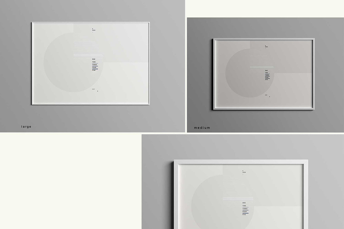 Photo Frame Mockups, an Advertising Mockup by Graphic Pear (Photo 12 of 14)