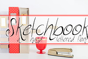 SKETCHBOOK Hand Lettered Font, a Handwritten Font by Rhonna Designs (Thumbnail 1 of 3)