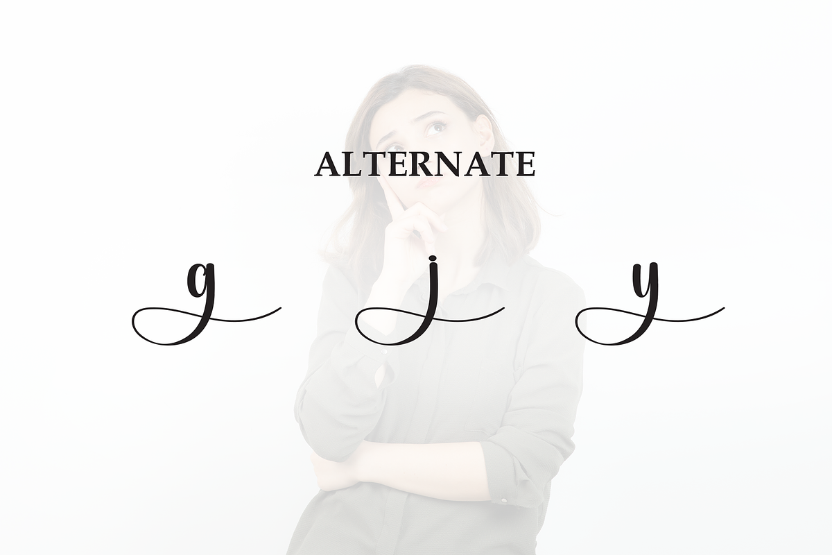 Thingking | Script Font, a Handwritten Font by Scratchones (Photo 8 of 9)