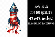 Watercolor the Great American PNG, an Illustration by Designking (Thumbnail 4 of 4)