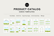 Product Catalog Canva Templates, a Brochure Template by Meenom Templates (Thumbnail 1 of 10)