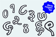 Devanagari hindi stencil font, a Handwritten Font by Fonts by Srishti (Thumbnail 6 of 7)