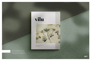 Vilu - Magazine Mockup Creator Kit