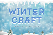 Winter Craft, a Handwritten Font by Yoga Letter (Thumbnail 1 of 6)