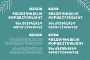 Nice Weather | Handwritten Font, a Script Font by Suntype | Sunshine Std (Thumbnail 8 of 9)