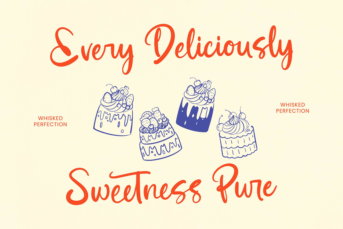 Manhika Neddac Aesthetic Handwritten, a Script Font by Letterena Studios Script (Photo 12 of 15)