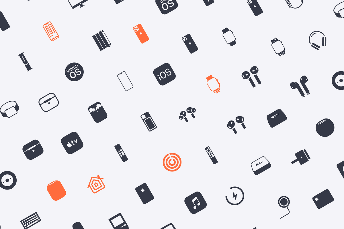 Apple Devices Icons, an Icon by 80.design (Photo 3 of 7)