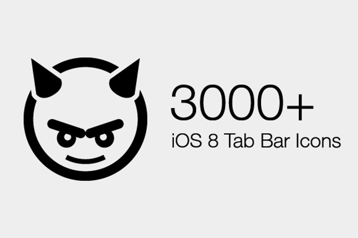 3000+ iOS 8 Tab Bar Icons, an Outline Icon by thebeast (Photo 1 of 5)