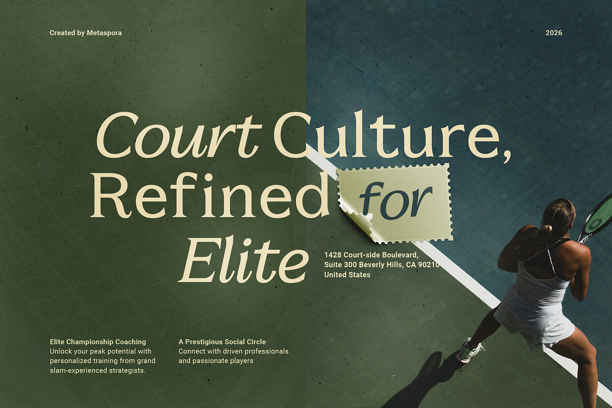 Metaspire - Modern Display Serif, a Serif Font by Bale Type (Photo 5 of 9)