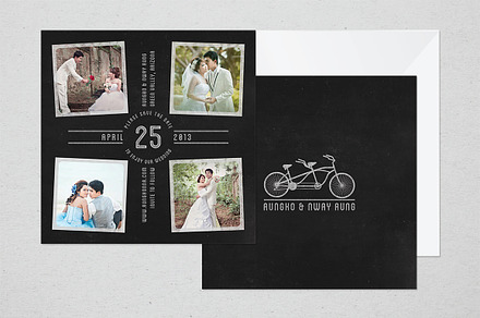 Chalkboard Save The Date