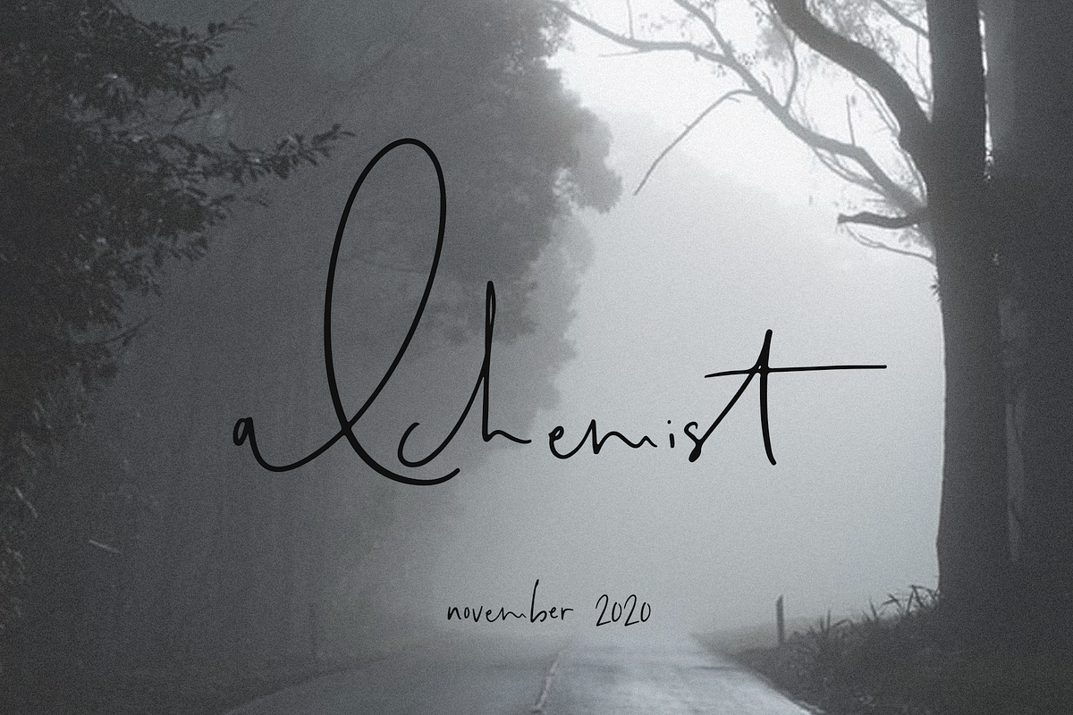 Alchemary | Handwritten Font preview 8