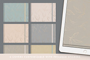Floral Goodnotes Landscape Covers, a Stationery Template by By Lef Planning (Thumbnail 2 of 5)