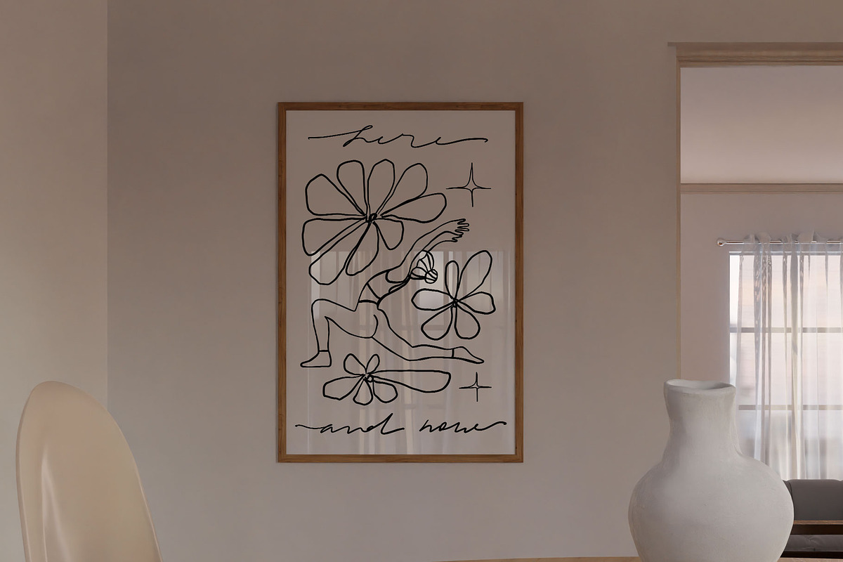 Modern Wall Art Posters Bundle, a Graphic by Ayya Studio (Photo 77 of 94)
