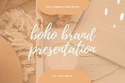 Boho Webinar, Course, Presentation, a Presentation Template by Cultive Creative (Thumbnail 1 of 13)