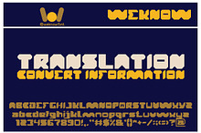 translation font