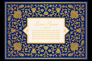 Vintage Invitation Card Template