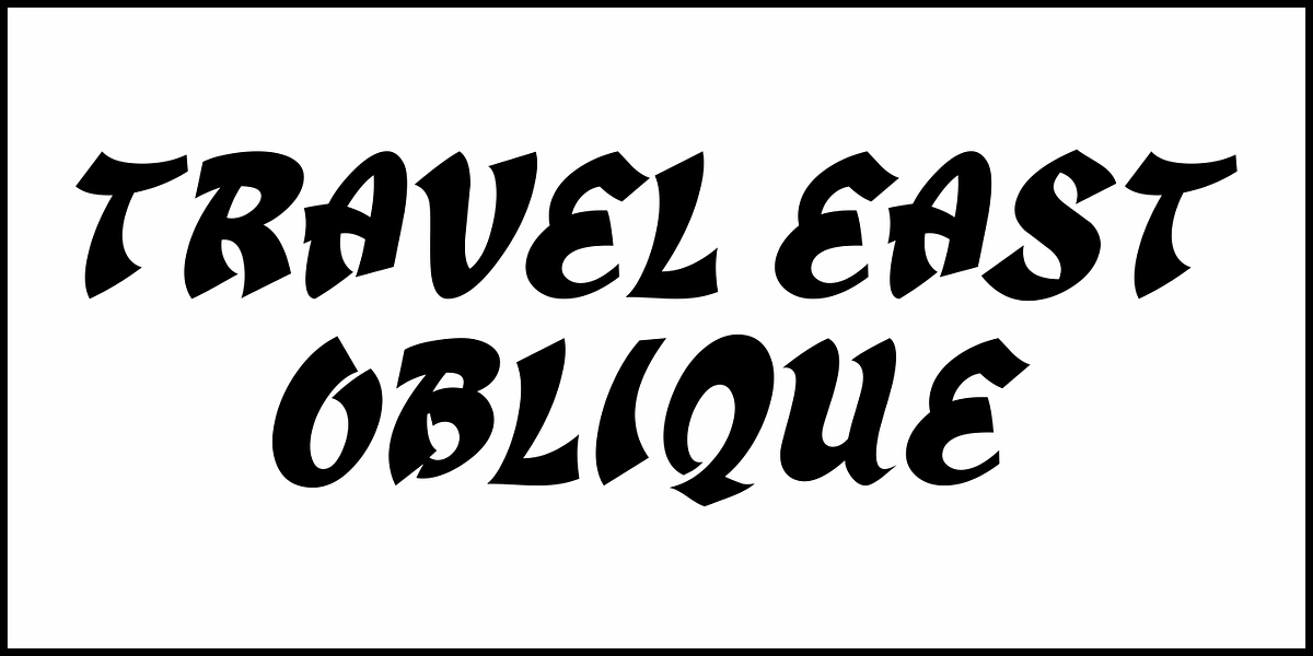 Travel East JNL, a Sans Serif Font by Jeff Levine Fonts (Photo 4 of 5)