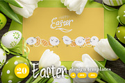 Easter design templates, a Seasonal Illustration by MuzaInspires (Thumbnail 1 of 7)