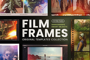 Film Frames Mockups, a Mockup by Design Squad