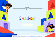 Smashcut Chunky Playful Display Font, a Blackletter Font by Graphic Spirit (Thumbnail 1 of 8)