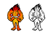 Joyful & Scary Monsters, an Illustration by NadyaKo (Thumbnail 13 of 13)