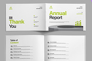 Creative Annual Report Design, a Brochure Template by ContestDesign (Thumbnail 2 of 5)