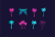 Neon Retro 80s Elements Pack, an Object Graphic by DenysHolovatiuk (Thumbnail 6 of 10)