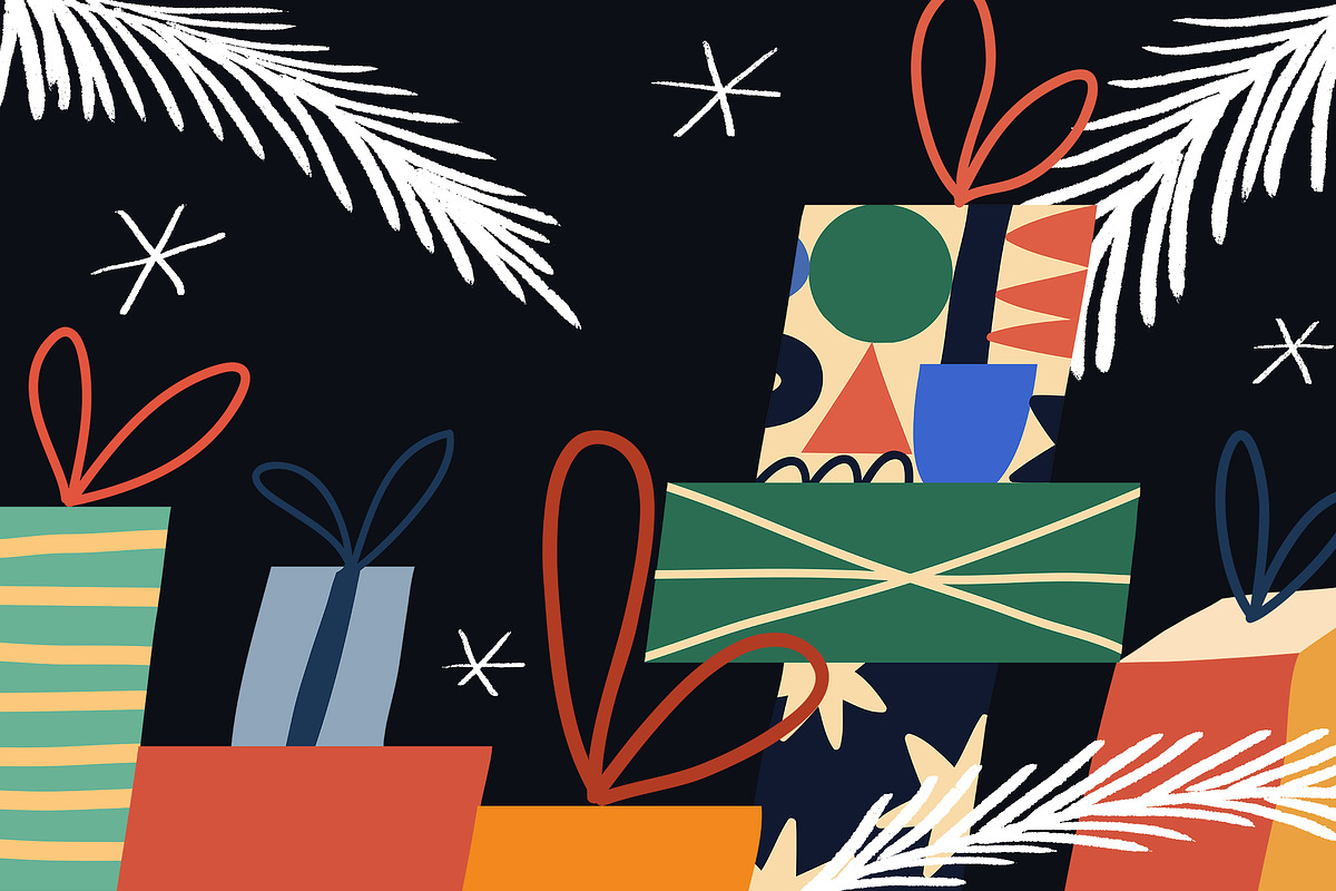 Hand Drawn Christmas Collection, an Object Graphic by Anny (Photo 6 of 17)