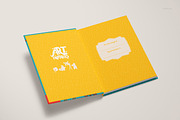 Buckram Hardcover Book Mockup, a Books & Magazine Mockup by creatsy5 (Thumbnail 9 of 23)