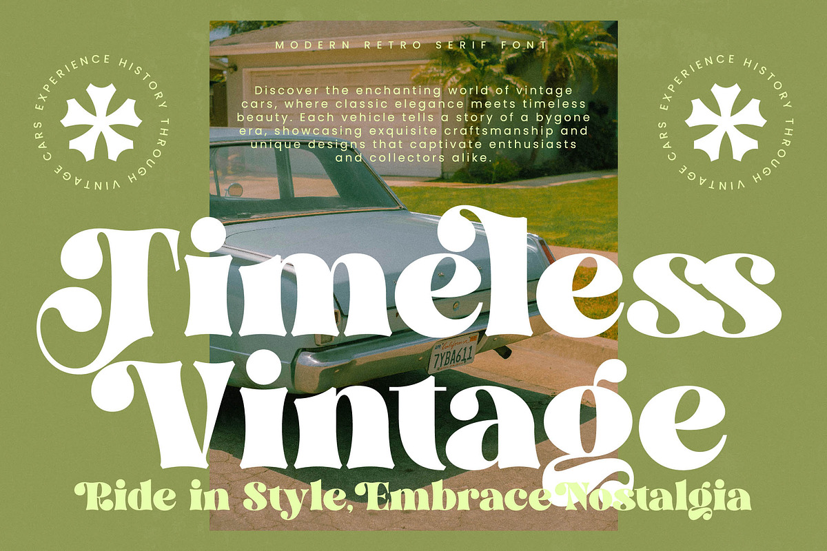 Magiste Crystal Retro Serif Font, a Serif Font by timelesstype.co (Photo 8 of 20)