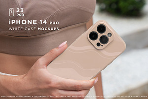 iPhone 14 Pro Case Mockup's