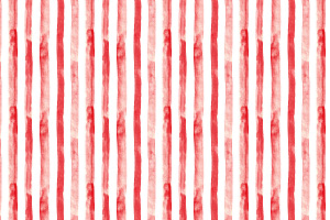 Watercolour Stripes In Red