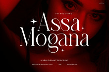 Assa Mogana Elegant Serif Font