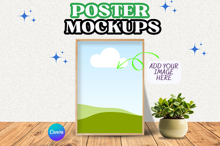 Poster Mockups Canva Template