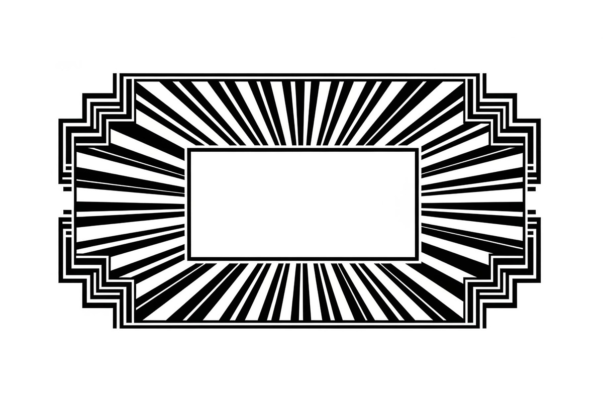 Art Deco Frame SVG Bundle, an Illustration by Creativeshirt (Photo 13 of 31)