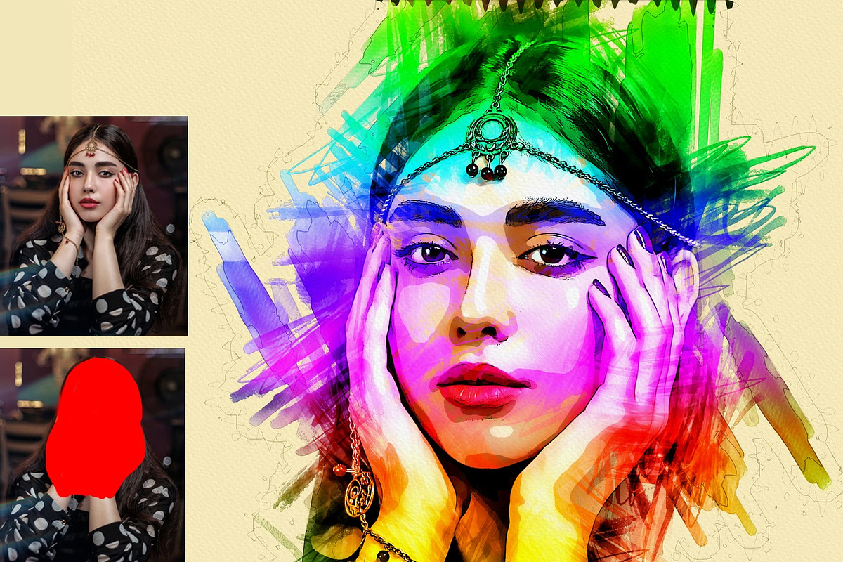 Marker Sketch Photoshop Action, an Action Add-On by MRI STUDIO (Photo 6 of 18)