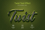 Twist 3d Psd Text Layer Style Effect, a Layer Style Add-On by zahidhossainalif (Thumbnail 1 of 2)