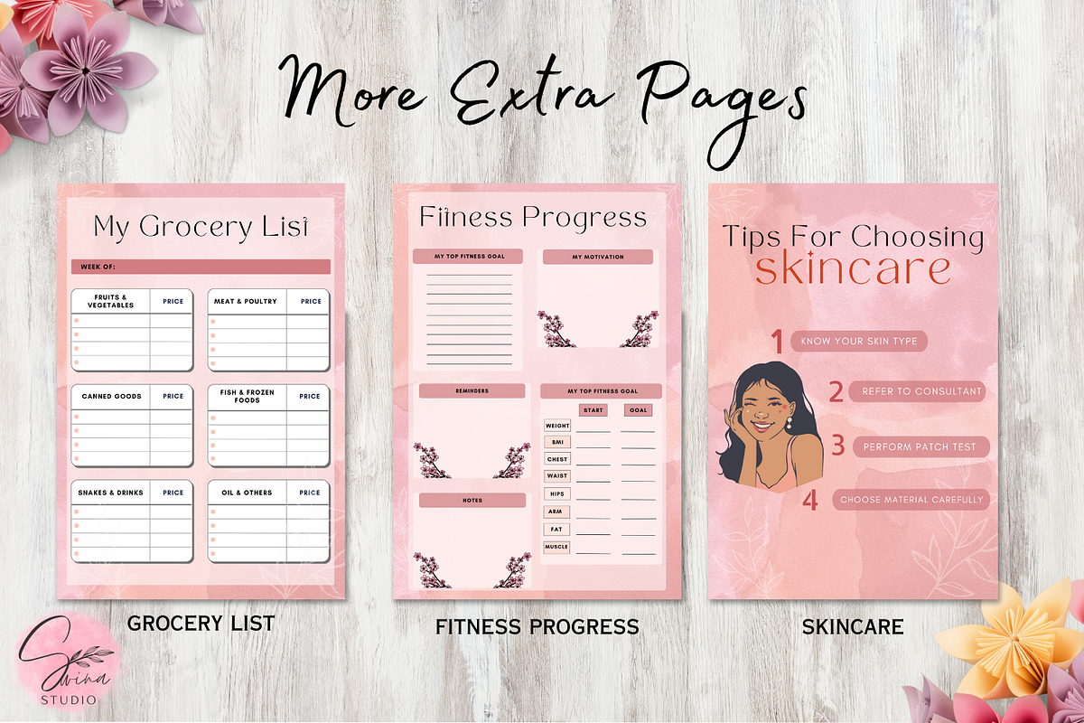 2023 Life Planner Template, a Design Template by SWINA STUDIO (Photo 5 of 5)