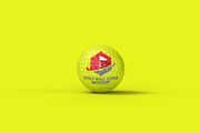 Golf Ball Logo Mockup - 6 views, a Merchandise Mockup by Illusiongraphic (Thumbnail 6 of 14)