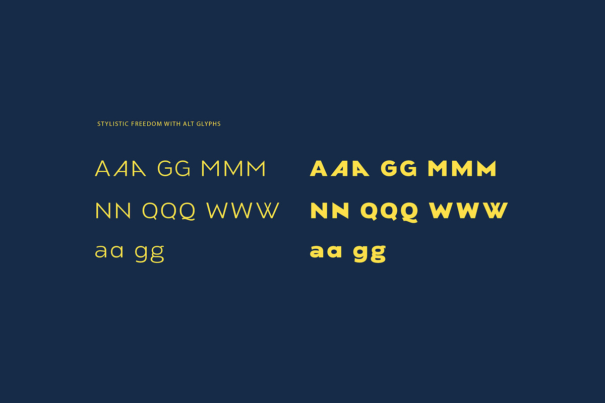 Adget Sans Variable font preview 6