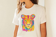 Watercolor Lion and Lioness, an Animal Illustration by ArtIrisArt (Thumbnail 8 of 8)
