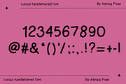 anxious thoughts font, a Sans Serif Font by Ashiya Pixel (Thumbnail 9 of 9)