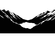 Serene Mountain Lake Vista, a Graphic by musafir_fashion (Thumbnail 4 of 14)