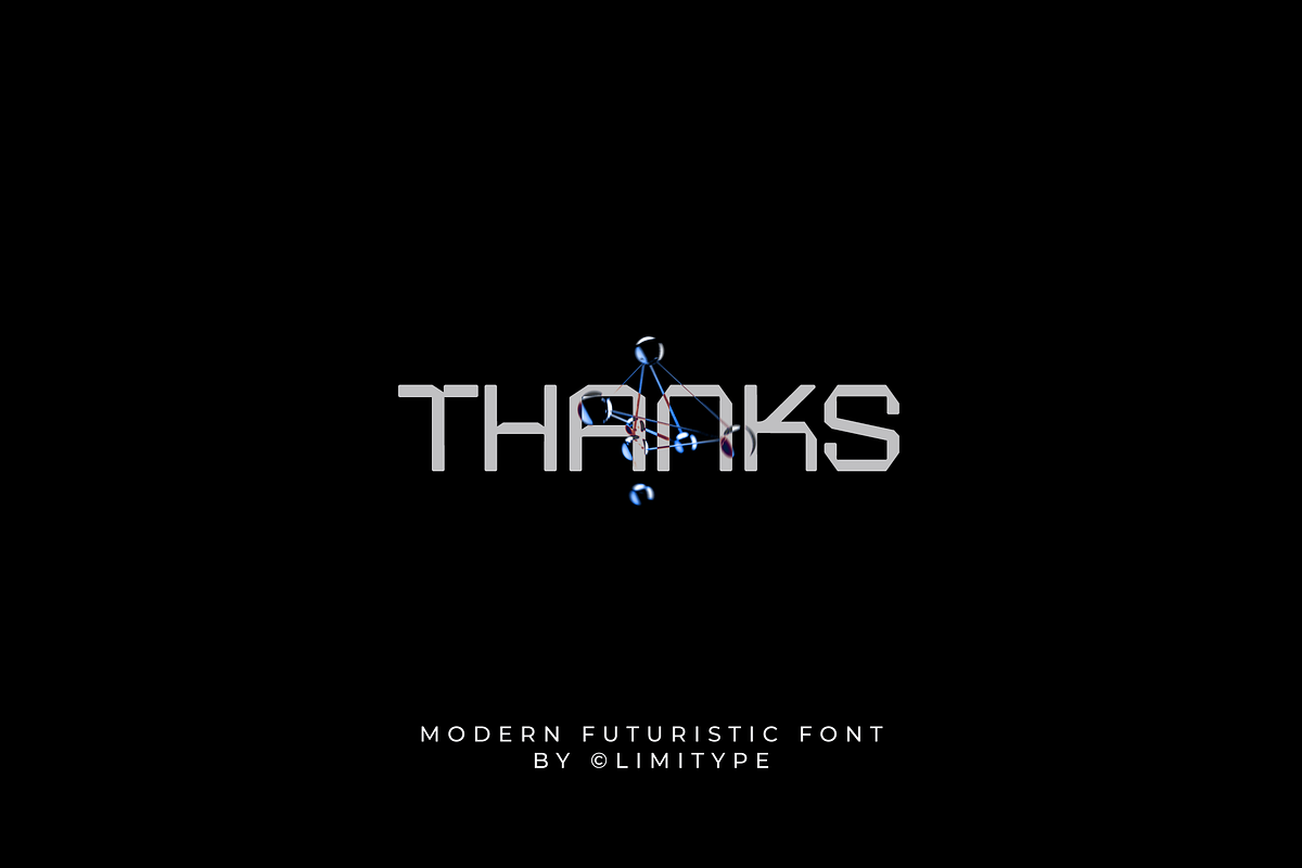 Universa - Futuristic Font, a Sans Serif Font by limitype (Photo 16 of 16)