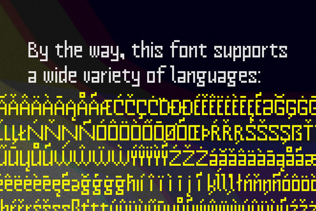 Winter Pixel 2026, a Sans Serif Font by Suolahti Type (Photo 6 of 7)