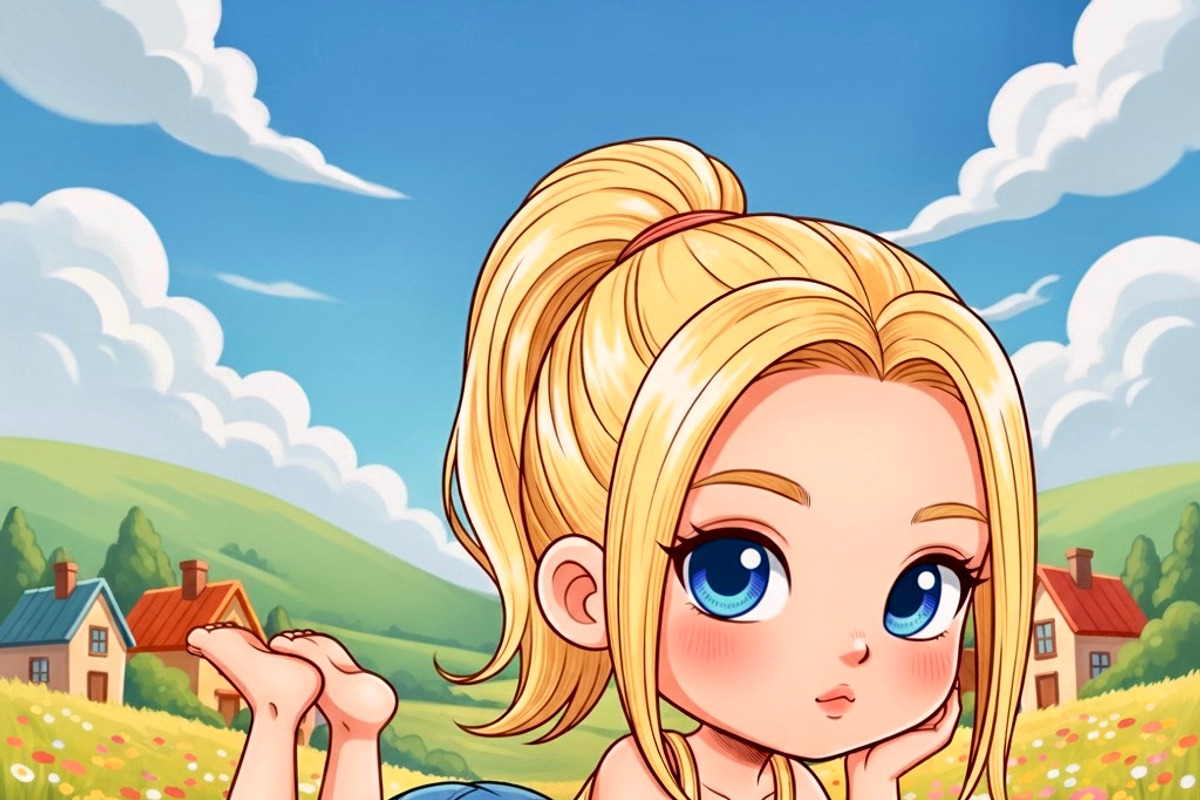 Procreate Chibi Girl Stamps, a Brush Add-On by OneBerryCreations (Photo 9 of 10)