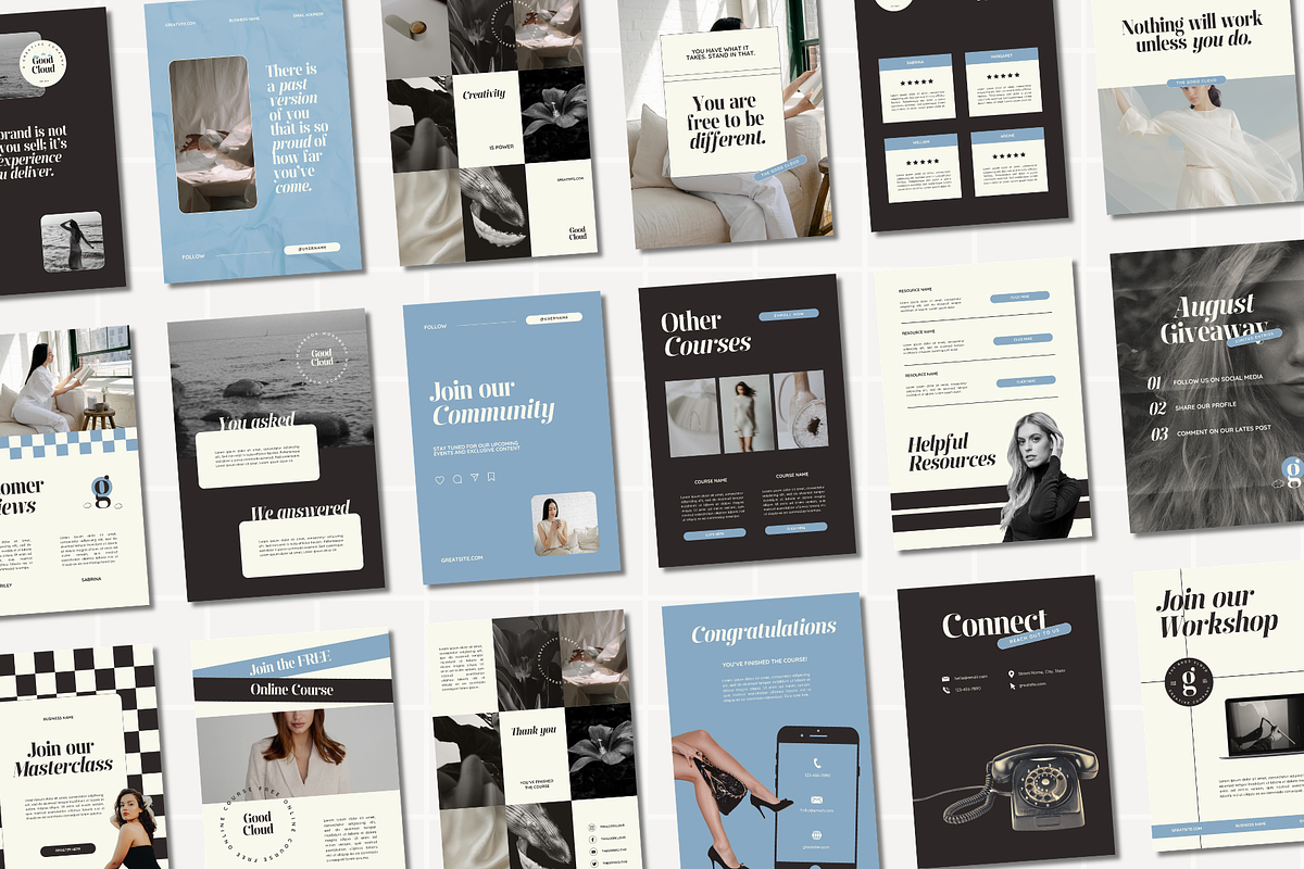 Modern Ebook Workbook Canva Template, a Marketing Template by Anna Design Studio (Photo 5 of 11)